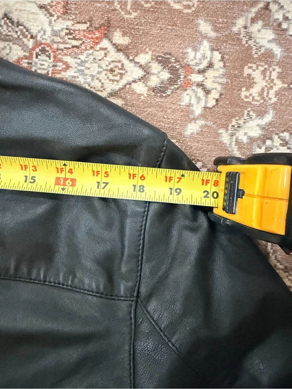 Missani Le Collezioni Men's Black Leather Jacket - Classic Zip Front - Picture 7 of 9